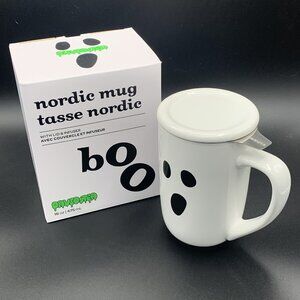 Davids Tea Nordic Mug with Lid & Infuser – Halloween 2024 Boo Edition Tea 16oz
